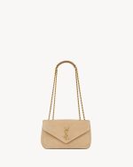 YSL LOULOU small in MATELASSÉ suede